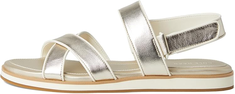 Amazon.com | Cole Haan Womens Mirabelle Crisscross Sandals Soft